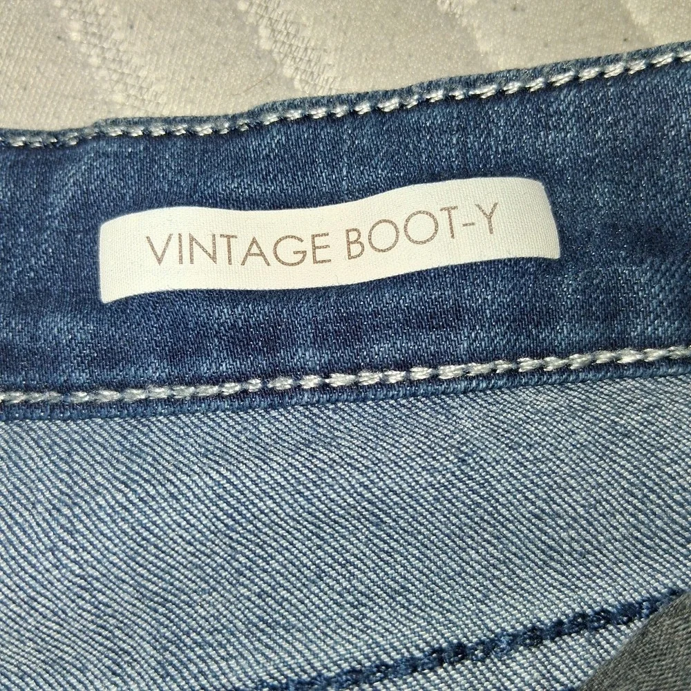 Vintage America Vintage Boot-Y Boot Cut Womens Jeans Size‎ 14/32 Med Wash